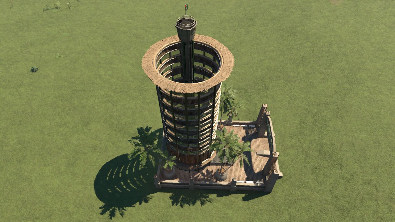 Mirador alto tropical