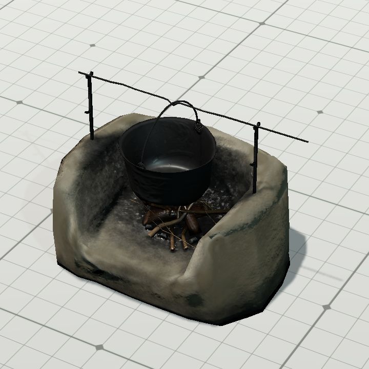 medieval firepit