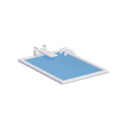 Pool (W/ Diving Board)