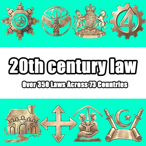 20th century law