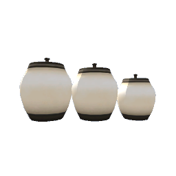 Canisters- Black and White