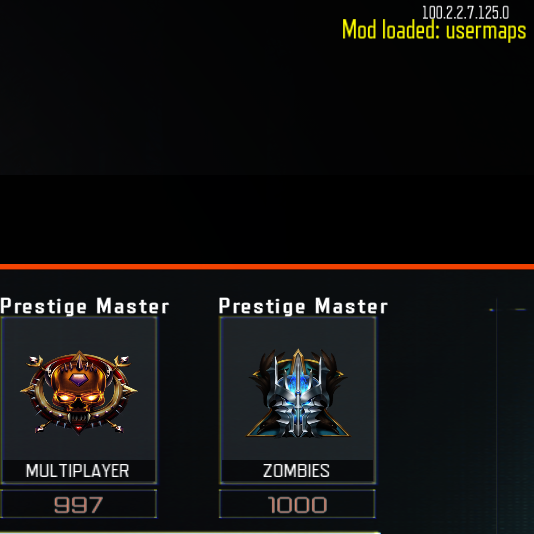 [Stats files] MP ZM Prestige Master & Revelation SuperEE for Mods