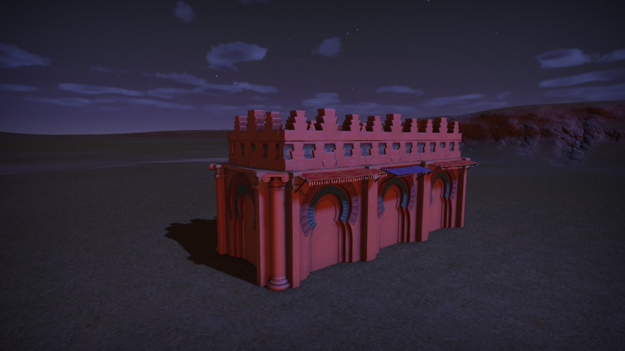 Small Moorish Building