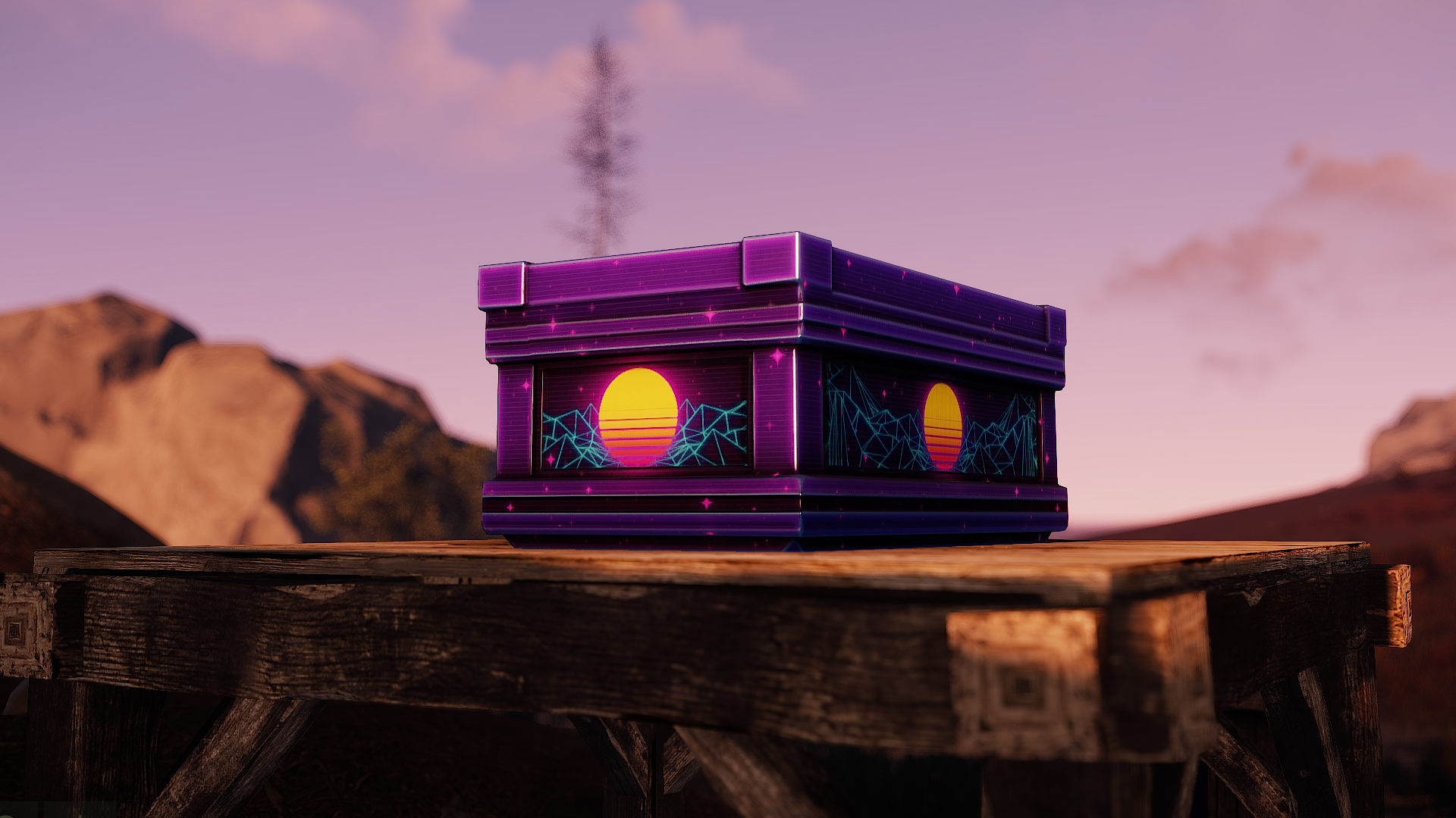 Retrowave Large Box