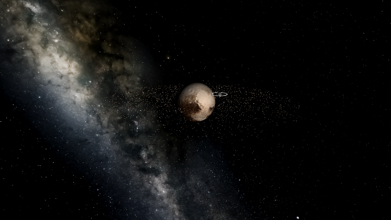 Pluto And 10199 Chariklo