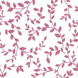 Pink and cream Vines Wallpaper