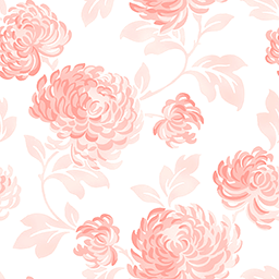 Coral rose  Wallpaper 275cm Wall Slider Corner