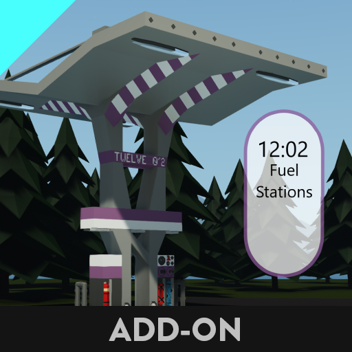 Twelve 0'2 Simple Refuel Stations