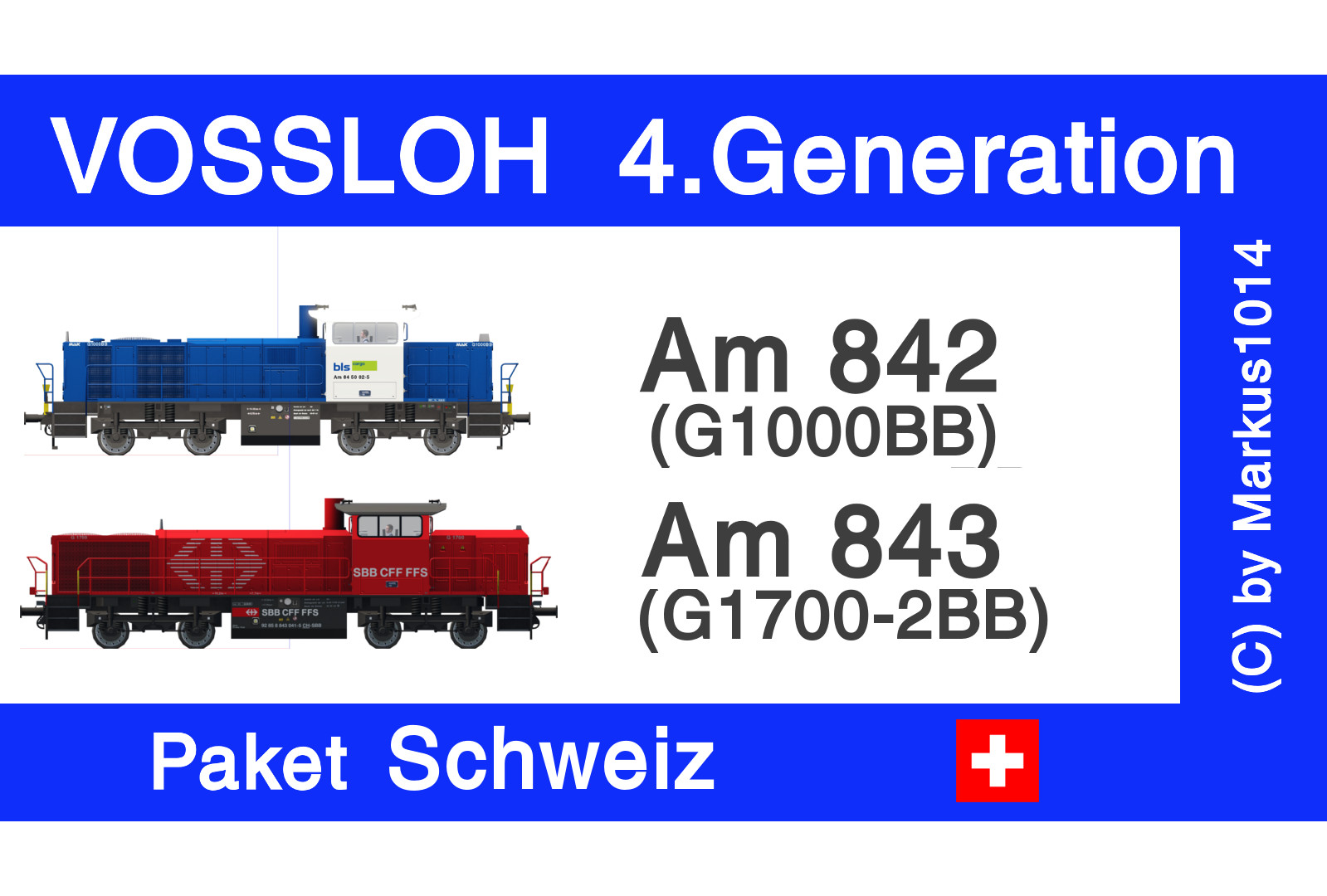 Vossloh G1000/1700-2BB Switzerland