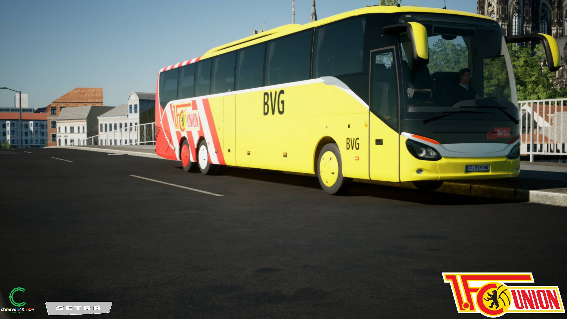 BVG - 1. FC Union Berlin Setra Comfort Class S519HD