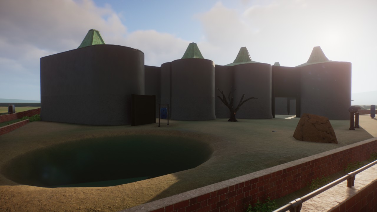 London Zoo - Casson Pavilion for Elephants and Rhinos