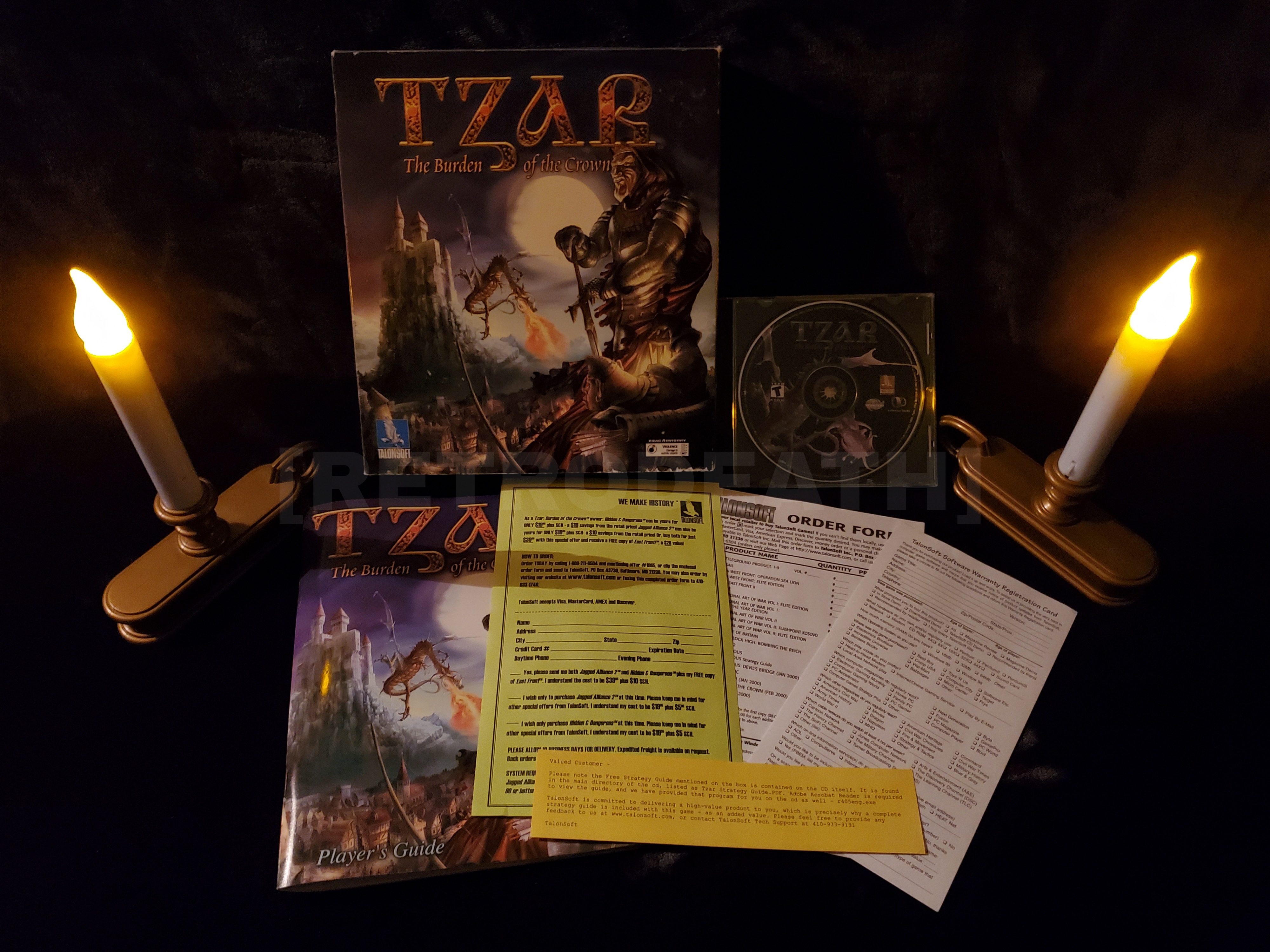 Tzar : The Burden Of The Crown – Jeu PC Stratégie – Version Française (PAL) – Occasion
