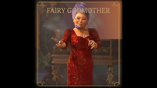 shrek 2 fairy godmother red dress Plus Size Costume for Women Youll be casting spells and throwing shade Shrek 2 Fairy Godmother cosplay
