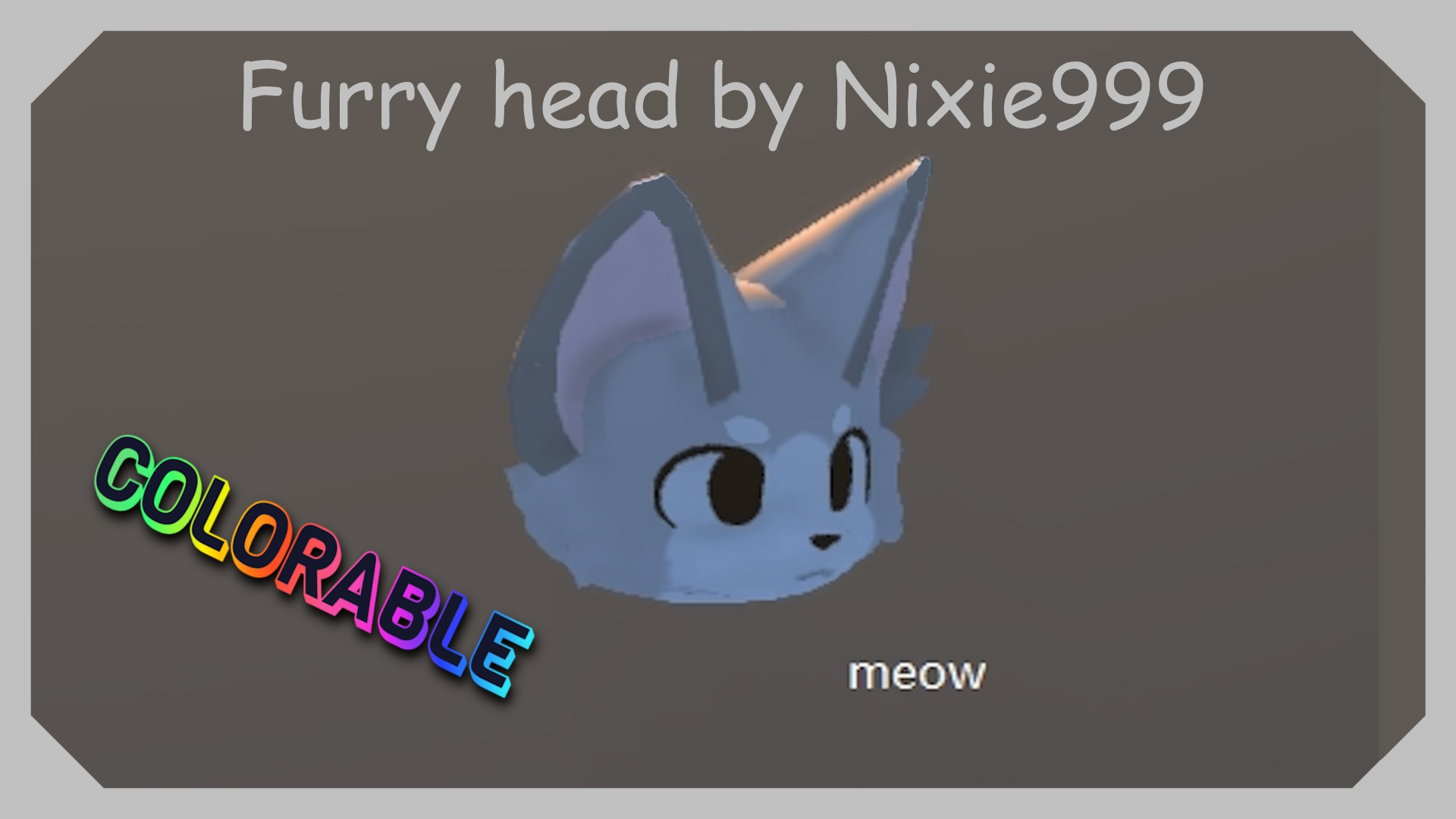 Furry kemono head