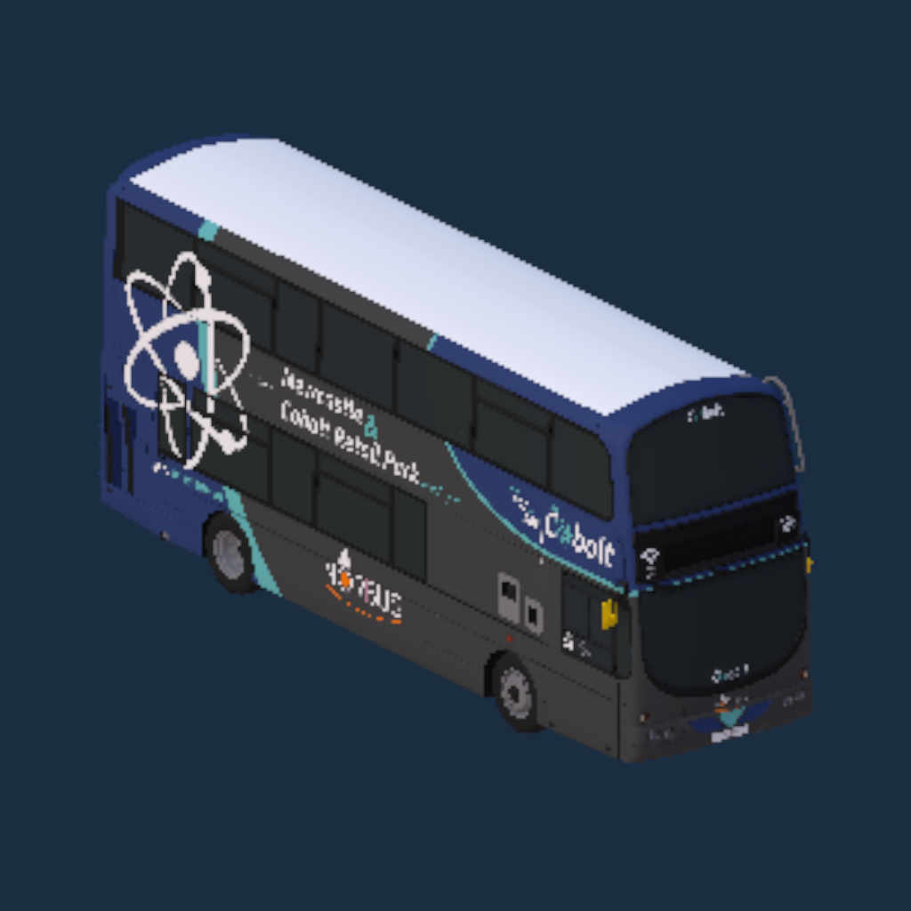 Wright Eclipse Gemini 1 B9TL NorBus The Cobolt R307 R309 localised Branded