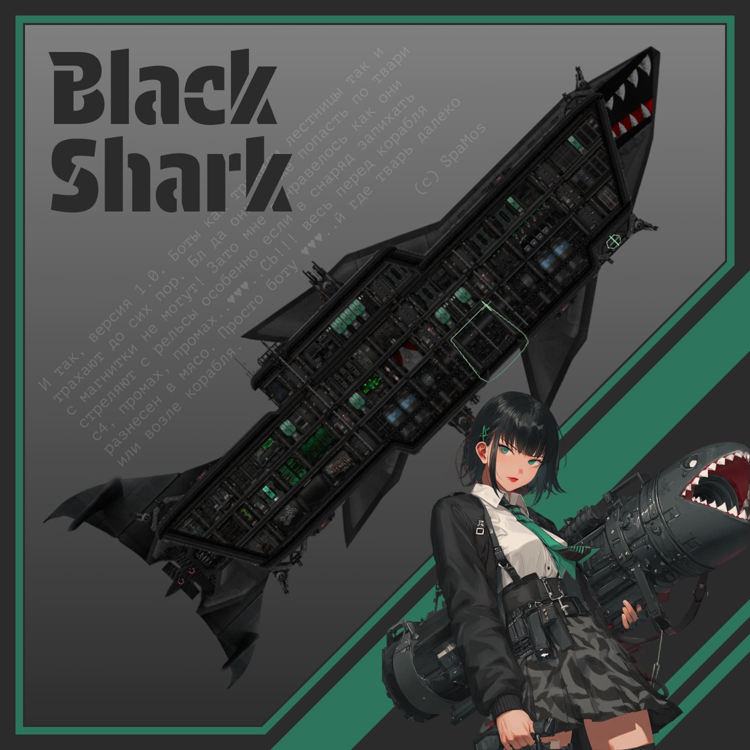 Black Shark – Barotrauma Mod