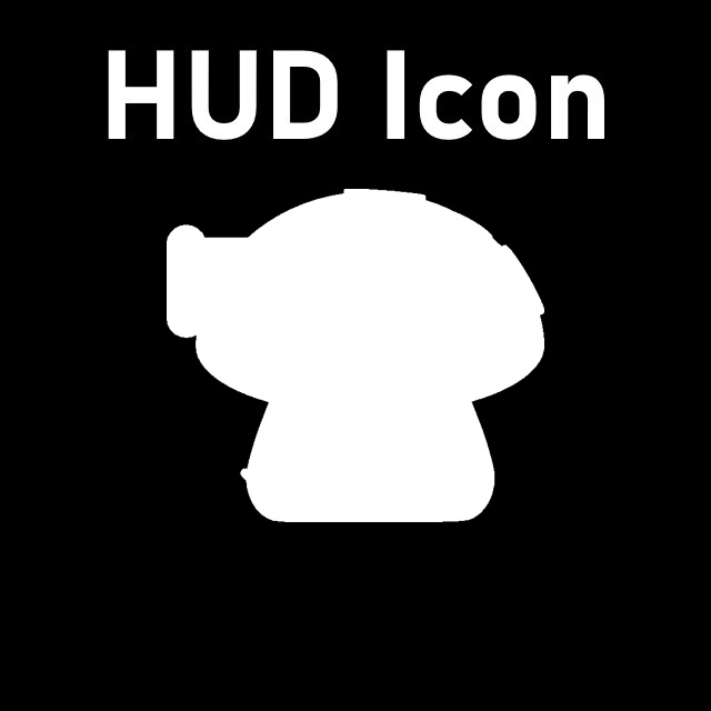 Plants vs. Zombies - Fume-shroom HUD Icon (SPAS Shotgun)
