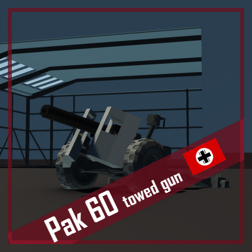 PAK 60 | Towed Gun (low physics!)