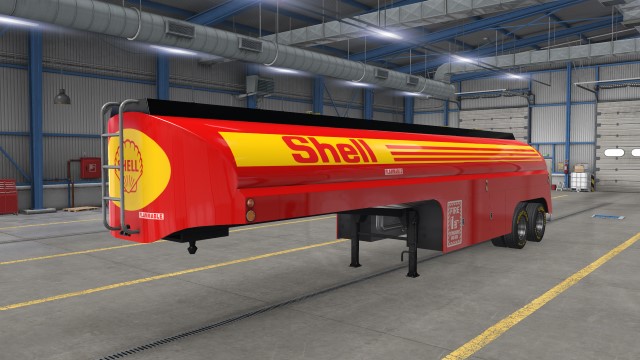 50's Fruehauf Shell Oil Tanker