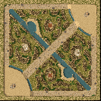 Summoners Rift (No Towers) ; Balanced ; 2 Players ; (600x600)