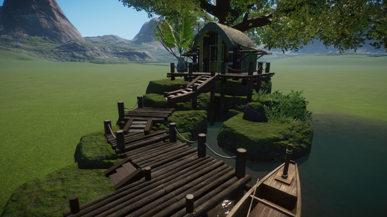 Jungle Hut by PlasticSwans