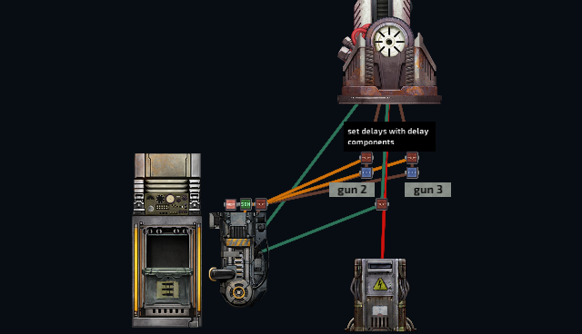 ramping coilgun minigun (x4) NEW FUNKY MODE – Barotrauma Mod