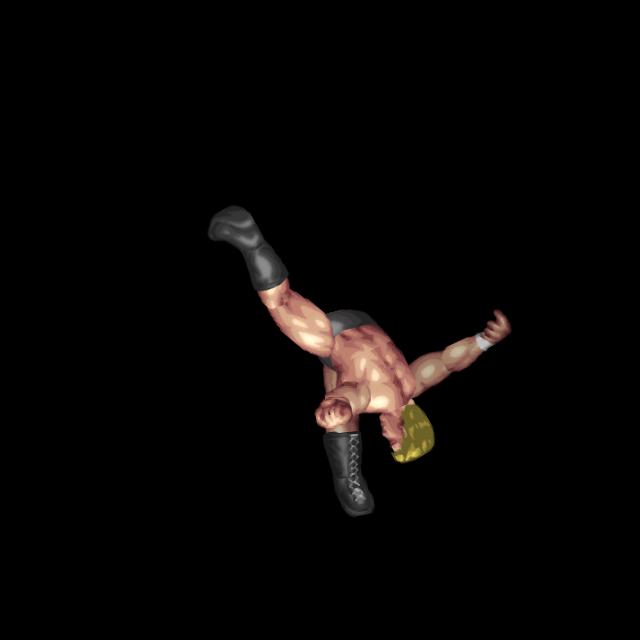 三沢フェイント(ロープ際)/Misawa's Feint(Slingshot Outside)