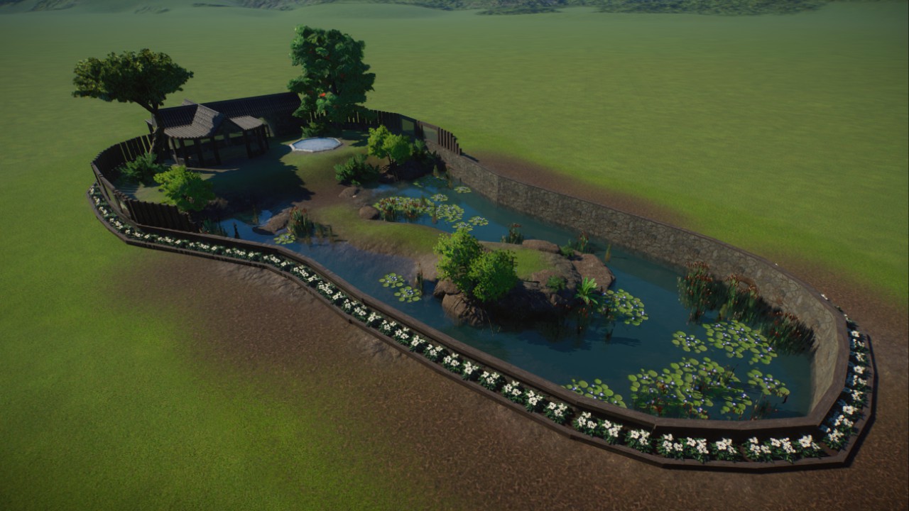 Flamingo Habitat