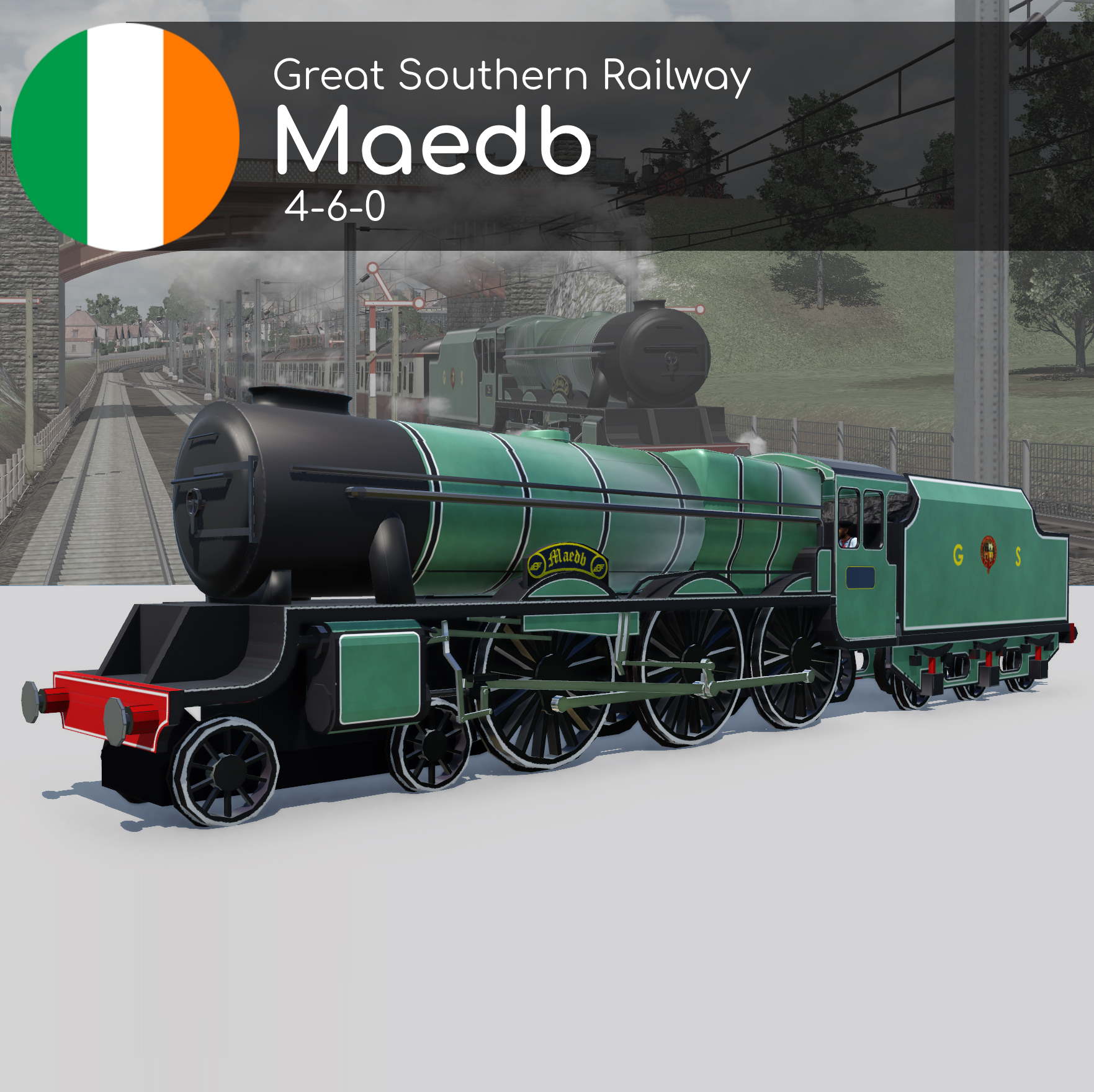 GSR 4-6-0 'Maedb' (Ireland)