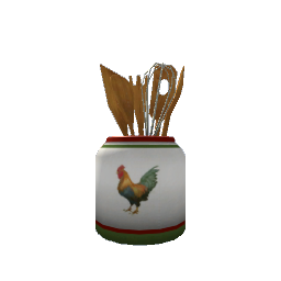 Utensil Jar- Rooster