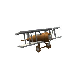 Model Plane- White