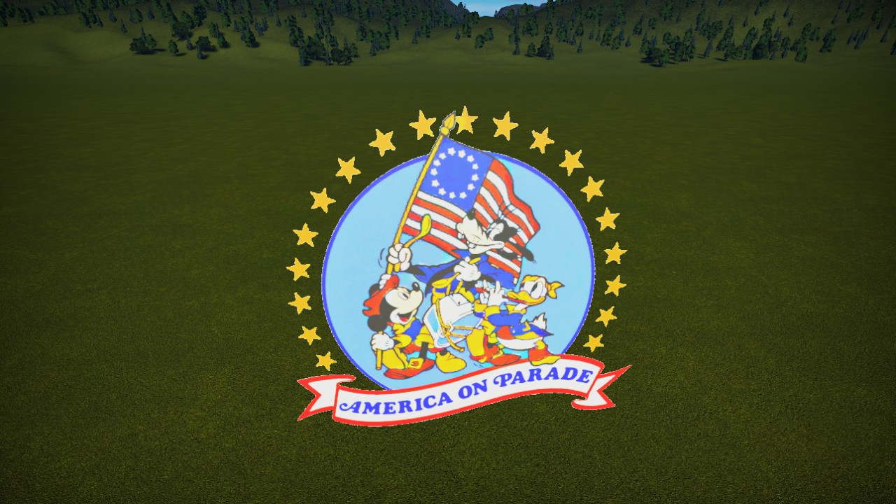 DA-America Parade Sign
