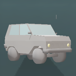 white car