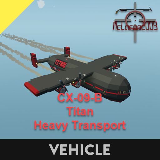 CX-09-B Titan Heavy Transport Plane