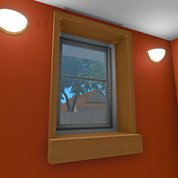 Window Insert Lite Oak (Small)