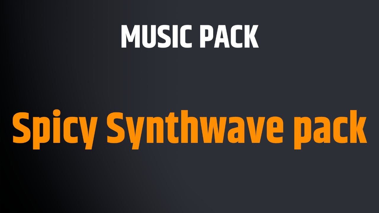 Spicy Synthwave pack