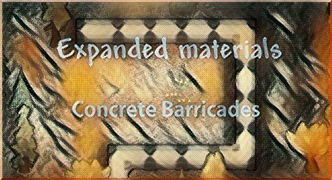 Expanded Materials-Concrete Barricade