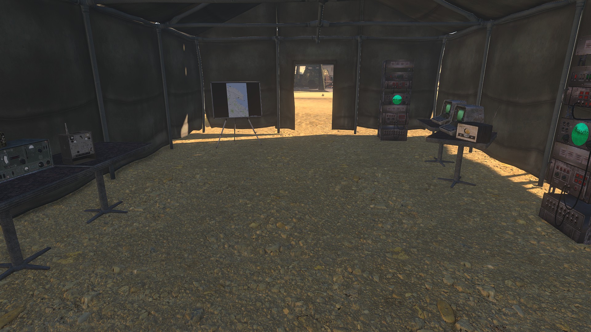 NCR/Fallout style Command Tent