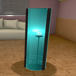 Green  Modern  Floor Lamp  Use Version 2.  This one is discontinued.
