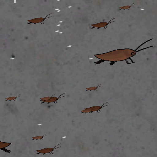 Roaches! mod preview for RimWorld