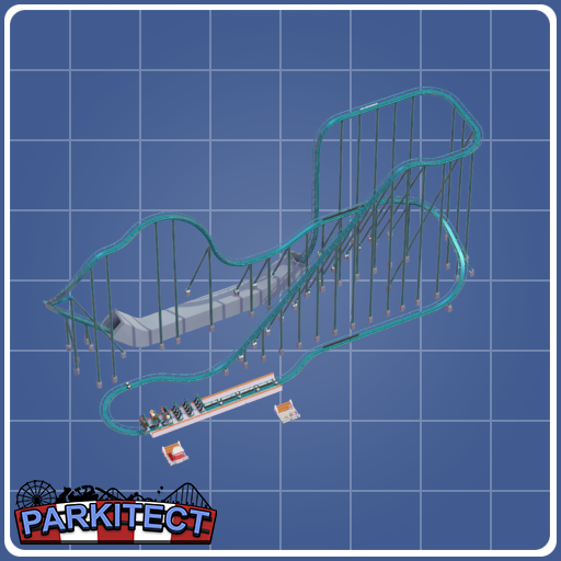 Floorless Coaster Krake