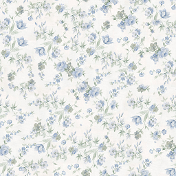 Blue Rose  Floral wallpaper  Slider Square 4 x FW corner