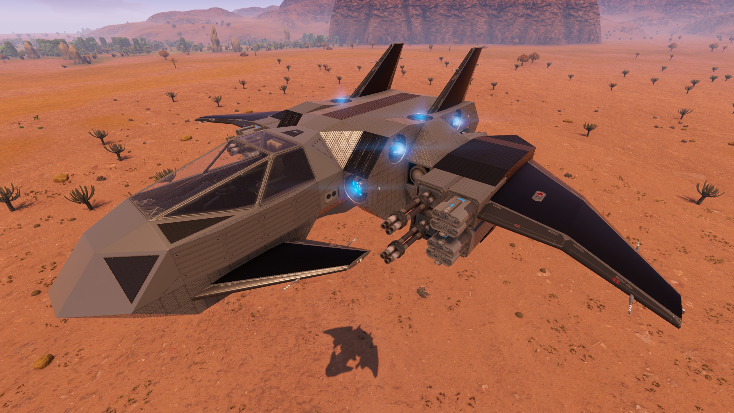 Vampyr S Mk1 - Small and agile scout fighter - Grey