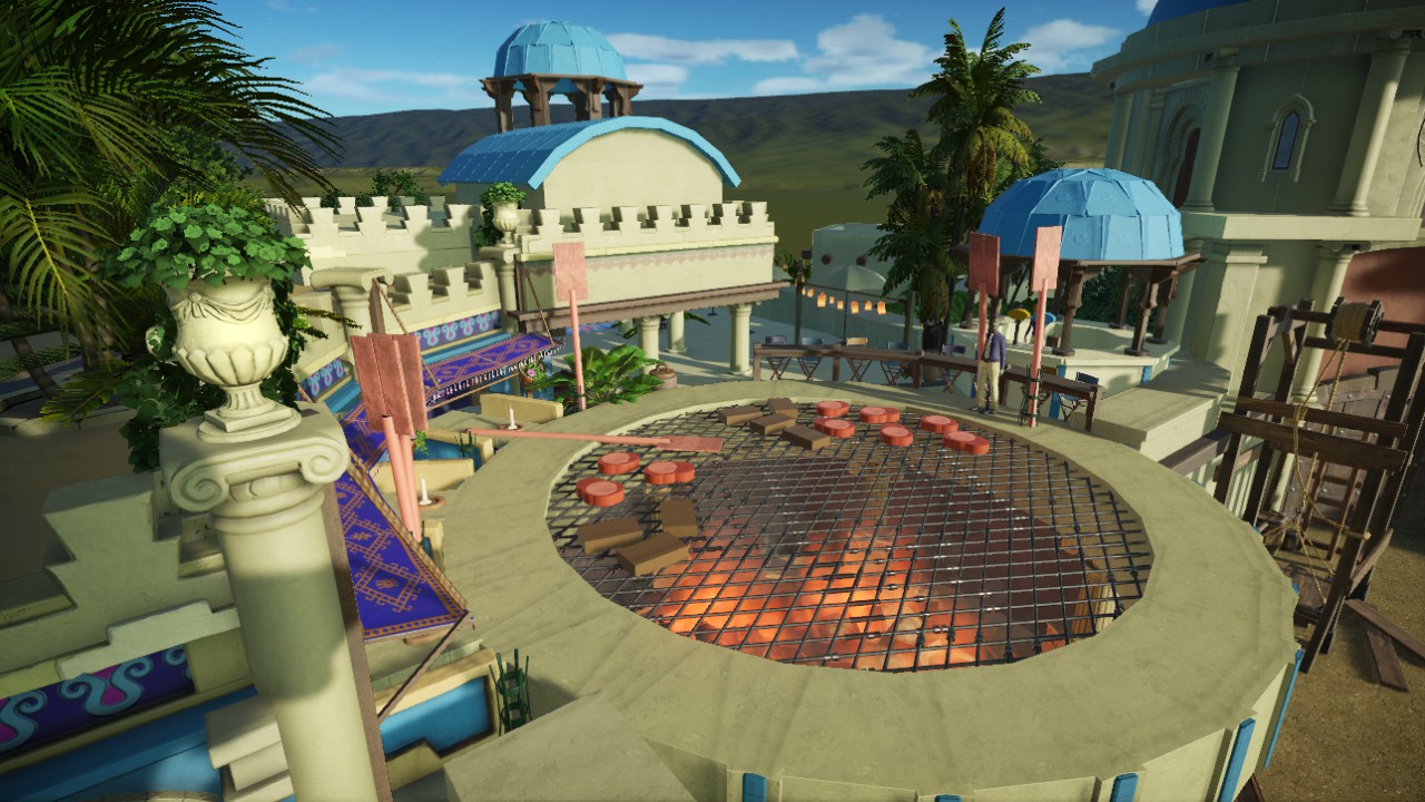 The Dune Delights Oasis Grill