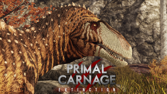 Varnished Feathered Acrocanthosaurus