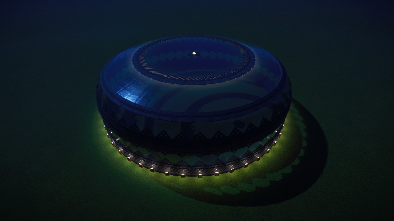Arctic dome with lights - Large