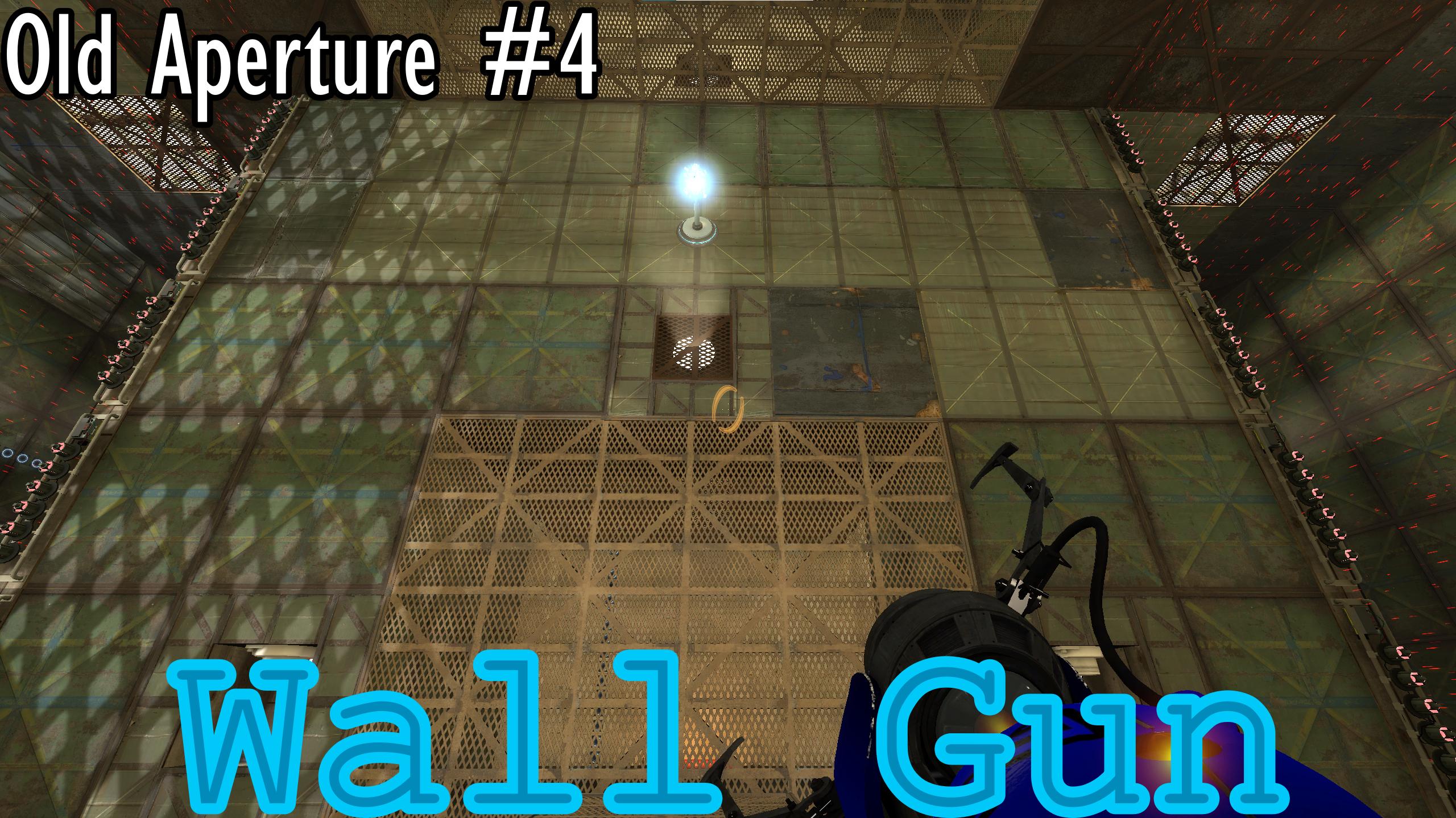 Old Aperture #4 'Wall Gun'