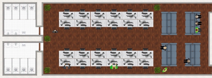 Funcionario com WC