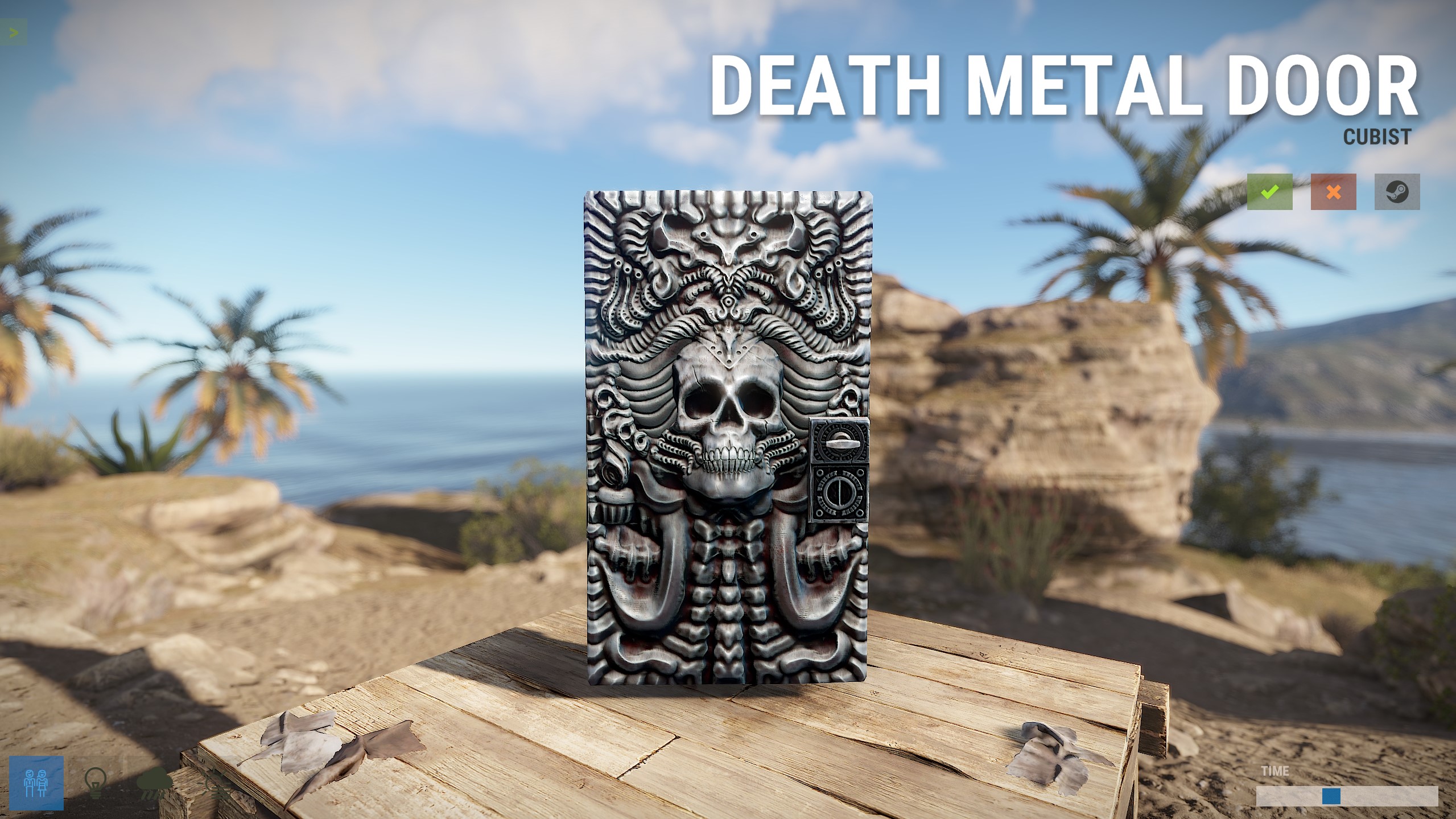 Death Metal Door