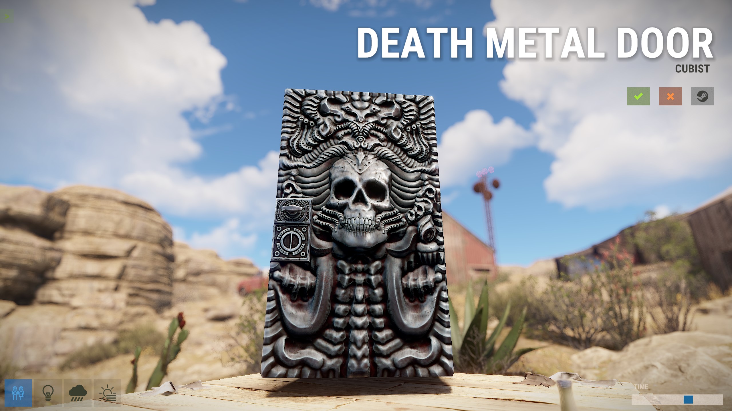 Death Metal Door